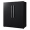 Maderno 2-28-Inch Wide Convertible Refrigerator/Freezer in , Decorative Trim Grill, 27.2 cu.ft, 84-Inch High, ENERGY STAR Certified