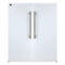 Maderno 2-28-Inch Wide Convertible Refrigerator/Freezer in , Decorative Trim, 27.2 cu.ft, 84-Inch High, ENERGY STAR Certified