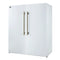Maderno 2-28-Inch Wide Convertible Refrigerator/Freezer in , Decorative Trim, 27.2 cu.ft, 84-Inch High, ENERGY STAR Certified