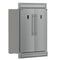 Fortezza 60 Inch Convertible Refrigerator/Freezer with Modern Trim Kit, , Total No Frost, with Automatic Ice Maker