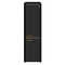 Storico 22-Inch Retro bottom freezer Fridge in , 9 cu.ft, copper-tone handle