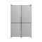 Guardia 46.8-Inch Double Bottom Freezer Refrigerators, Total Capacity 21.6 cu.ft, ENERGY STAR Certified
