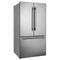 Rivello 36 Inch French Door Refrigerator in , Internal Water Dispenser, Filtered Ice, Adjustable Shelves, Energy Star Certified