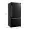 Milano Espresso 31-Inch Bottom Freezer Refrigerator, , 17.2 cu.ft Capacity, Energy Efficient