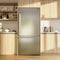 Milano Espresso 31-Inch Bottom Freezer Refrigerator, , 17.2 cu.ft Capacity, Right Swing Door, Energy Efficient