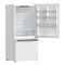 Milano Espresso 31-Inch Bottom Freezer Refrigerator, , 17.2 cu.ft Capacity, Energy Efficient