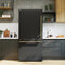 Milano Espresso 31-Inch Bottom Freezer Refrigerator, 17.2 Cu. Ft., Energy-Efficient, No Frost, Built-In Ice Maker