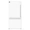 Milano Espresso 31-Inch Bottom Freezer Refrigerator, 17.2 Cu. Ft., Energy-Efficient, No Frost, Built-In Ice Maker