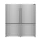 Milano 2-Piece 62-Inch Freestanding Dual Bottom Freezer Refrigerator, – 34.4 cu.ft, Touch Control, Ice Maker