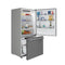 Milano 2-Piece 62-Inch Freestanding Dual Bottom Freezer Refrigerator, – 34.4 cu.ft, Touch Control, Ice Maker