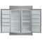 Rizzuto 56-Inch Convertible Refrigerator/Freezer Set, 27.6 cu.ft Total Capacity, Decorative Grill, ENERGY STAR Certified