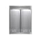 Rizzuto 56-Inch Convertible Refrigerator/Freezer Set, 27.6 cu.ft Total Capacity, Decorative Grill, ENERGY STAR Certified