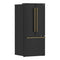Gallipoli Espresso 30-Inch French Door Refrigerator, Bottom Freezer, 17.5 Cu. Ft., No Frost, Ice Maker