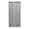 Gallipoli Espresso 30-Inch French Door Refrigerator, Bottom Freezer, 17.5 Cu. Ft., No Frost, Ice Maker