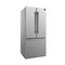 Gallipoli 30-Inch French Door Refrigerator with Bottom Freezer, 17.5 cu.ft Capacity, , No Frost Technology, Built-In Ice Maker, Energy Efficient