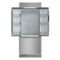 Gallipoli 30-Inch French Door Refrigerator, 17.5 cu.ft Capacity, Decorative Grill, 34-Inch Width, , No Frost Technology, Energy Efficient