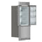 Gallipoli 30-Inch French Door Refrigerator, 17.5 cu.ft Capacity, Decorative Grill, 34-Inch Width, , No Frost Technology, Energy Efficient