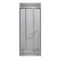 Gallipoli 30-Inch French Door Refrigerator, 17.5 cu.ft Capacity, Decorative Grill, 34-Inch Width, , No Frost Technology, Energy Efficient