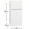 18 Cu. Ft. Garage Ready Top Freezer Refrigerator