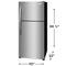 20 Cu. Ft. Garage Ready Top Freezer Refrigerator