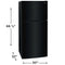 20 Cu. Ft. Garage Ready Top Freezer Refrigerator