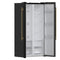 Salerno Espresso 33-Inch Side-by-Side Refrigerator, 15.6 Cu. Ft., Energy-Efficient, No Frost, Modern Design