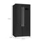 Salerno Espresso 33-Inch Side-by-Side Refrigerator, 15.6 Cu. Ft., Energy-Efficient, No Frost, Modern Design