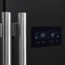 Salerno Espresso 33-Inch Side-by-Side Refrigerator, 15.6 Cu. Ft., Energy-Efficient, No Frost, Modern Design