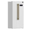 Salerno Espresso 33-Inch Side-by-Side Refrigerator, 15.6 Cu. Ft., Energy-Efficient, No Frost, Modern Design