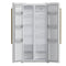 Salerno Espresso 33-Inch Side-by-Side Refrigerator, 15.6 Cu. Ft., Energy-Efficient, No Frost, Modern Design