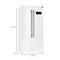 Salerno Espresso 33-Inch Side-by-Side Refrigerator, 15.6 Cu. Ft., Energy-Efficient, No Frost, Modern Design