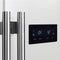 Salerno Espresso 33-Inch Side-by-Side Refrigerator, 15.6 Cu. Ft., Energy-Efficient, No Frost, Modern Design