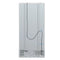 Salerno Espresso 33-Inch Side-by-Side Refrigerator, 15.6 Cu. Ft., Energy-Efficient, No Frost, Modern Design