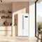 Salerno Espresso 33-Inch Side-by-Side Refrigerator, 15.6 Cu. Ft., Energy-Efficient, No Frost, Modern Design