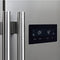 Salerno 37-Inch Built-In Refrigerator, 15.6 cu.ft, Modern Decorative Grill, ENERGY STAR Certified