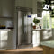 Salerno 37-Inch Built-In Refrigerator, 15.6 cu.ft, Modern Decorative Grill, ENERGY STAR Certified