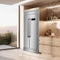 Salerno 37-Inch Built-In Refrigerator, 15.6 cu.ft, Modern Decorative Grill, ENERGY STAR Certified