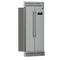 Salerno 37-Inch Built-In Refrigerator, 15.6 cu.ft, Decorative Grill, ENERGY STAR Certified
