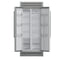 Salerno 37-Inch Built-In Refrigerator, 15.6 cu.ft, Decorative Grill, ENERGY STAR Certified