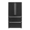 Moena Espresso 36-Inch French Door Refrigerator, 19.2 Cu. Ft., Frost-Free, Automatic Ice Maker, ENERGY STAR Certified