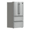Moena 36-Inch French Door Refrigerator, 19.2 cu.ft, Counter Depth, Ice Maker, Stainless Steel Interior Panel, ENERGY STAR Certified