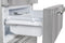 Moena 36-Inch French Door Refrigerator, 19.2 cu.ft, Counter Depth, Ice Maker, Stainless Steel Interior Panel, ENERGY STAR Certified