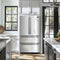 Moena 36-Inch French Door Refrigerator, 19.2 cu.ft, Counter Depth, Ice Maker, Stainless Steel Interior Panel, ENERGY STAR Certified