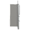 Moena 40-Inch French Door Refrigerator, , 19.2 cu.ft, Modern Decorative Grill, ENERGY STAR Certified
