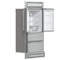 Moena 40-Inch French Door Refrigerator, , 19.2 cu.ft, Modern Decorative Grill, ENERGY STAR Certified