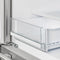 Moena 40-Inch French Door Refrigerator, , 19.2 cu.ft, Modern Decorative Grill, ENERGY STAR Certified