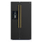 Salerno Espresso 36-Inch Side-by-Side Refrigerator, 20 Cu. Ft., Frost-Free, Ice & Water Dispenser, ENERGY STAR Certified