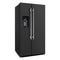Salerno Espresso 36-Inch Side-by-Side Refrigerator, 20 Cu. Ft., Frost-Free, Ice & Water Dispenser, ENERGY STAR Certified