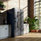Salerno Espresso 36-Inch Side-by-Side Refrigerator, 20 Cu. Ft., Frost-Free, Ice & Water Dispenser, ENERGY STAR Certified