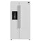 Salerno Espresso 36-Inch Side-by-Side Refrigerator, 20 Cu. Ft., Frost-Free, Ice & Water Dispenser, ENERGY STAR Certified